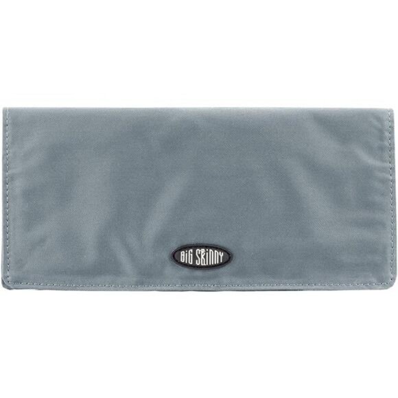 Big Skinny Women's Executive Bi-Fold Checkbook Slim Wallet, Holds Up to 40 Cards - Picture 1 of 4
